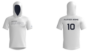 Hooded Batting Tee White